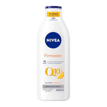 Imagem de NIVEA Loção Hidratante Firmador Q10 + Vitamina C Todos os Tipos de Pele 400ml - Sua pele com mais firmeza e mais elasticidade em 10 dias, ainda hidratada e cheia de brilho, livre de flacidez