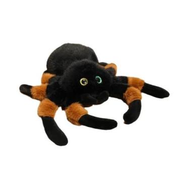 Imagem de Brinquedos De Pelúcia De Aranha Realista Colorida Kawaii Aranha Veneno