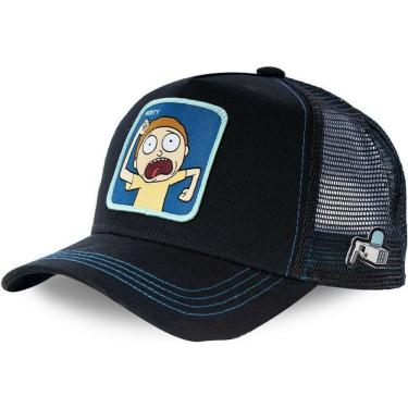 Imagem de Boné de beisebol Mortys Anime Snapback Hat de algodão 56-60cm
