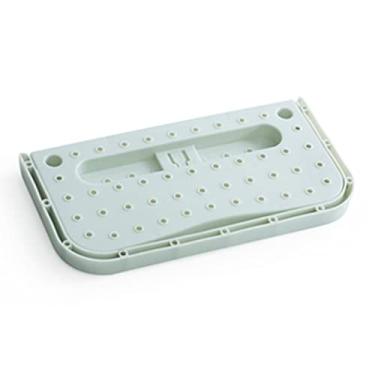 Imagem de Phefop Rack de Sapatos Montado na Parede, Cabide de Sapato de Porta PP Dobrável, Organizador que Economiza Espaço para Banheiros e Halls de Entrada (Tamanho único)