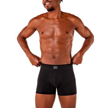Imagem de Cueca Boxer Lupo 18431-001 Masculina Comfy Algodão T. P/GG, P, 9990, P