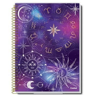 Imagem de Caderno Espiral Universitário A4 1 Matéria 80 Folhas Stamp Credeal Estampa 1