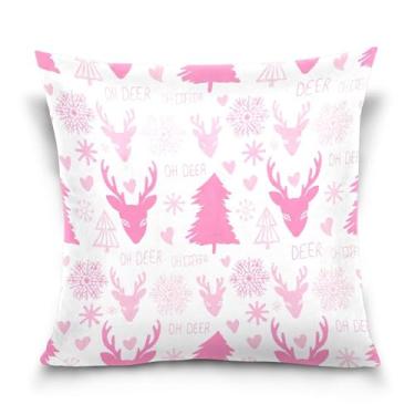 Imagem de Burbuja Capas de almofada 45,7 x 45,7 cm, capa de almofada de veludo macio de árvore de inverno decorativa para sofá, sala de estar, quarto