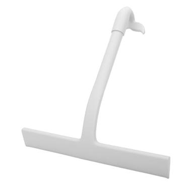 Imagem de Asixxsix Rodo de Chuveiro, Limpador de Chuveiro de Silicone Com Gancho Embutido, Limpeza Sem Riscos para Portas de Vidro, Espelhos, Pára-brisas de Carro (Cinza)