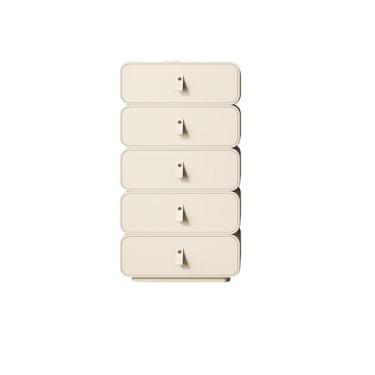 Imagem de Cômodas Armário de armazenamento gavetas, armário madeira para quarto, unidade para e sala estar(Branco,60 * 40 * 118cm)