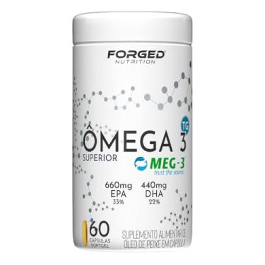 Imagem de Ômega 3 TG MEG-3 Superior 33/22, Suplemento em Cápsulas, 60 Cápsulas, EPA 660mg e DHA 440mg, Triglicerídeos, Saúde Cardiovascular e Cerebral (60 Cápsulas) - Forged Nutrition