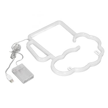 Imagem de Generic Sinais de Cerveja Neon Decoração de Barra de Luz Branca e Quente para Festas, Eventos, Material ABS 8,7x8,7in