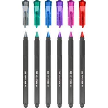 Imagem de Caneta Gel, Sertic, Cis Gelyx Pro, 0,7 mm, 6 Cores, Sortido, Display com 24
