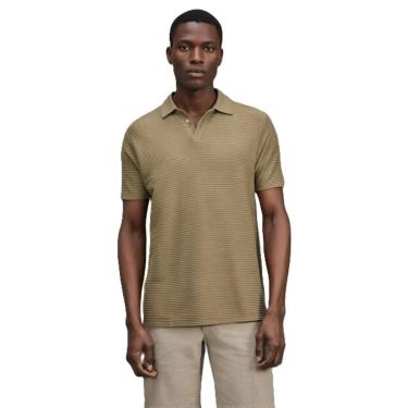 Imagem de Polo Bata Listrado Oliveiras Reserva-Masculino