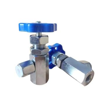 Imagem de PXNQMTJM 1 peça válvula de interruptor de manômetro tipo KF KF-L8/14E KF-L8/20E M14*1,5 M20*1,5 (M20X1,5)