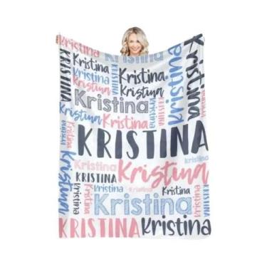 Imagem de Cobertor De Flanela Personalizado Em 30 Cores Para Meninas, Meninos, B