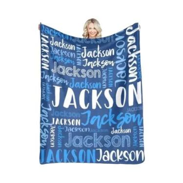 Imagem de Cobertor De Flanela Personalizado Em 30 Cores Para Meninas, Meninos, B