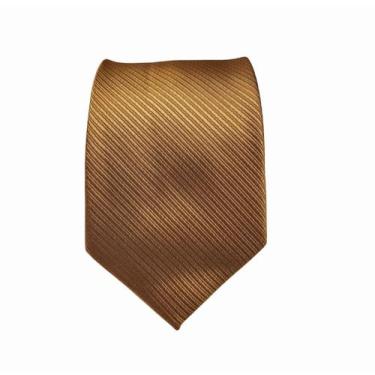 Imagem de Gravata Premium Dourado - Sem marca, Ouro 02