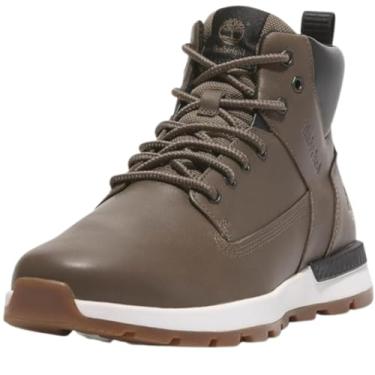 Imagem de Timberland Killington Trekker Bota masculina de cano médio com cadarço, Marrom médio, 43