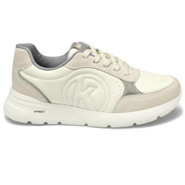 Imagem de Tênis Kolosh C3962 Jogging Feminino , 36, Porcelana, Cream, Mercurio