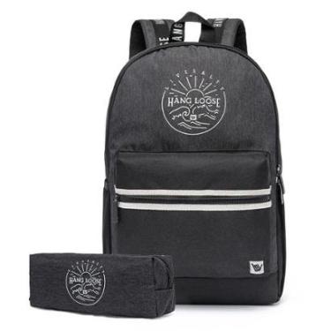 Imagem de Mochila Hang Loose + Estojo Hang Loose Webbing 19 Litros-Masculino