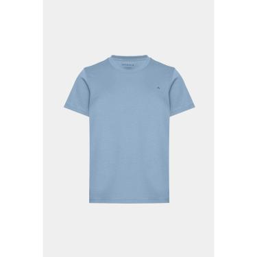 Imagem de Camiseta Infantil Aramis Básica 100% Algodão Premium Azul-Masculino