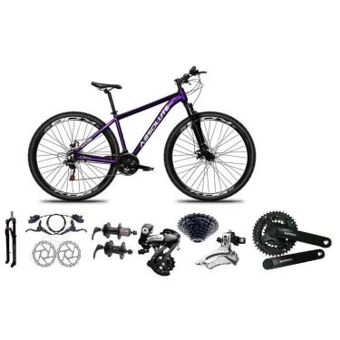 Imagem de Bicicleta Aro 29 Absolute Nero 5 Shimano Altus 24v Pdv Ty301 K7 Freios Hidráulicos Suspensão Trava-Unissex