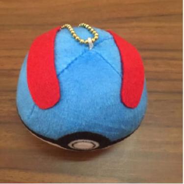 Imagem de Pelucia Pokebola Chaveiro Pokemon Great Ball