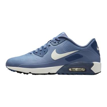 Imagem de Nike Tênis de golfe Air Max 90 G (ardósia cinza/azul difuso/vela), Ardósia cinza/azul difuso/vela, 11.5