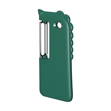 Imagem de Descascador de Batata Giratório Legumes e Frutas Cozinha Aço Inoxidável para Cenouras Grip Ergonômico Confortável Fácil Usar Leve Eficiente Limpar Design Humanizado - Uso a Longo Prazo