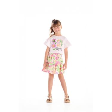 Imagem de Conjunto Blusa Short-Saia Quimby-Feminino