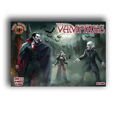 Imagem de Alliance 72063 1/72 Vampires 48 Figures, 12 Poses Figures Model kit Scale Model/Replica