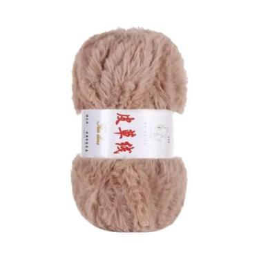 Imagem de Fio De Pelúcia Super Grosso 100g Para Tricô À Mão, Crochê, Suéter Quen