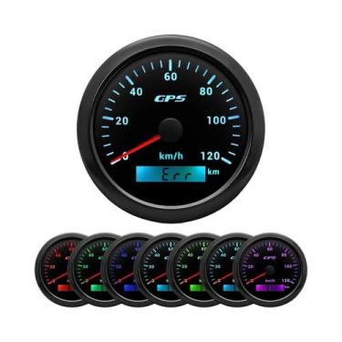 Imagem de Medidor De Velocidade GPS Universal 85MM 30-200km/h Para Carro, Marinh