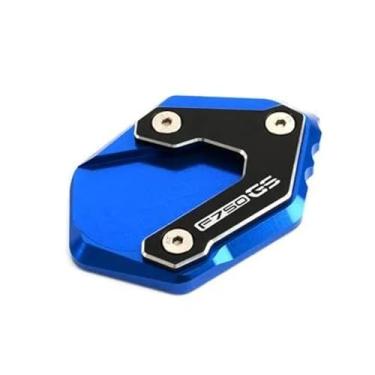 Imagem de Anti-derrapante Para f750gs 750 r1200gs lc r1250gs 1250 gsa gs 1200 suporte lateral extensão kickstand ampliar almofada(Blue 750)