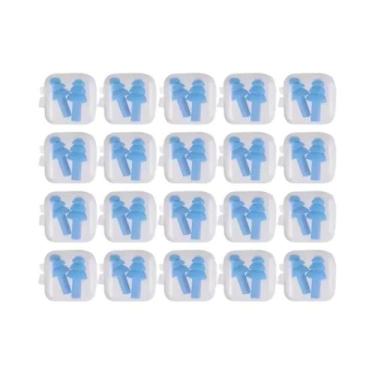 Imagem de Protetores Auriculares De Silicone Impermeáveis Com Cancelamento De Ru