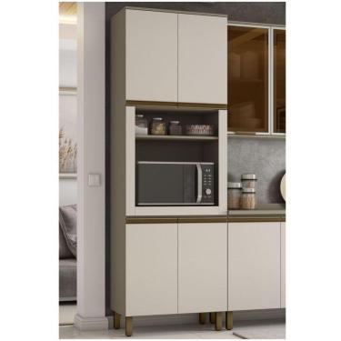 Imagem de Paneleiro Torre Quente 1 Forno 71cm évelin Henn Duna Cristal