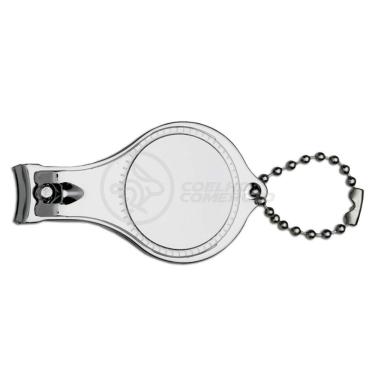 Imagem de Kit 10 Cortador Unha C/ Lixa Inox Abridor Garrafa Chaveiro