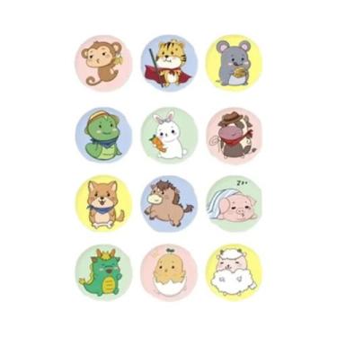 Imagem de Band-Aids Kawaii Em Estilo Cartoon 120 Peças Para Crianças, Plastros D