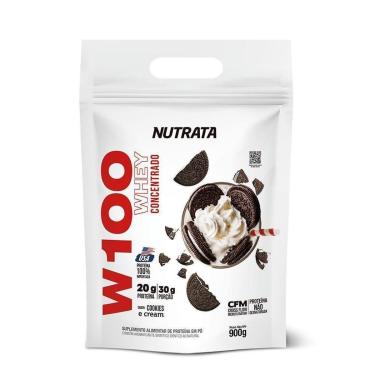 Imagem de Nutrata W100 Whey Concentrado 900g refil-Unissex