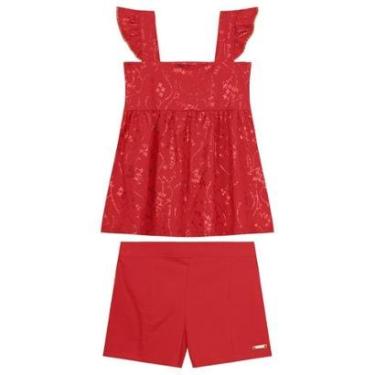 Imagem de Conjunto infantil menina de flores Mundi-Feminino