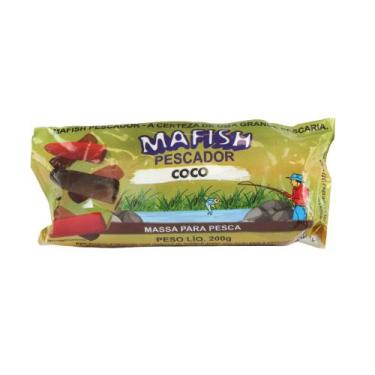 Imagem de Massa Pronta Para Pesca 200g  - Mafish - Mafish Pescador, Coco