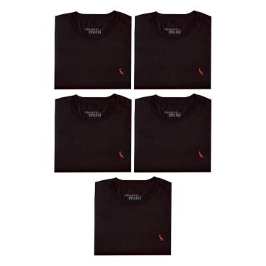 Imagem de Kit 5 Camisetas Brasa Pica Pau Bordado Reserva Mini-Masculino