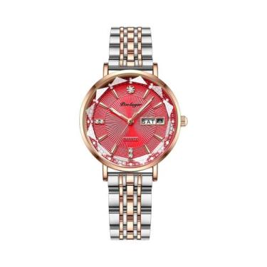 Imagem de Relógio De Pulso Feminino Elegante E À Prova d'Água POEDAGAR, Marca De