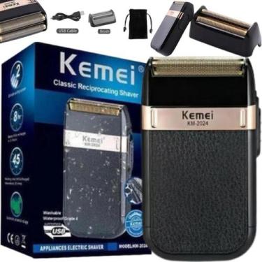 Imagem de Shaver Kemei 2024 Elétrico Preciso Top - Lippin