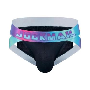 Imagem de Cuecas Masculinas De Secagem Rápida Em Nylon Com Malha, Estilo Tanga/B