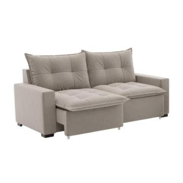 Imagem de Sofá Retrátil Montreal Paraty 2 Lugares 1,60 m Grafite - MONTREAL MONT