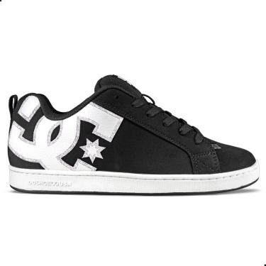 Imagem de Tênis DC Shoes Court Graffik IMP Stencil Unissex | Preto