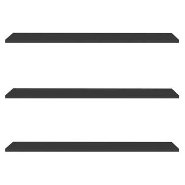 Imagem de Prateleira Flutuante Para Lavanderia Kit 3 Com Suporte Invisível 68cm Yara Preto - Lumil