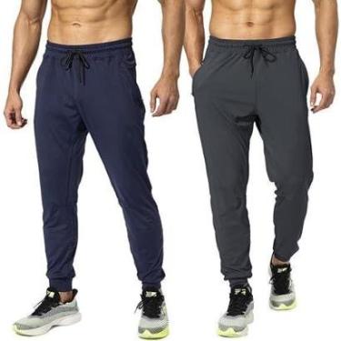 Imagem de Calça Ethoss Esportiva Casual Corrida Caminhada Com Dois Bolsos Masculina-Masculino