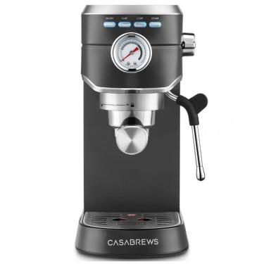 Imagem de Máquina de Café Expresso CASABREWS CM5418 20 Bar, Aço Inoxidável com Espumador de Leite, Cappuccino Compacto para Casa, Cafeteira com Tanque