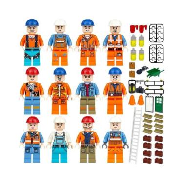 Imagem de Bonecos De Trabalhadores Da Construção Para Crianças, Engenheiros Urba