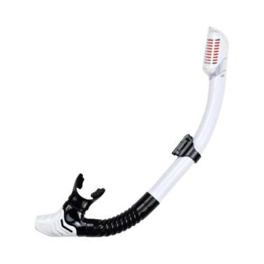 Imagem de Tubo de Snorkel Seco para Crianças e Adultos - Respiração Fácil e Prot