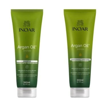 Imagem de Inoar Argan Oil System Kit Bisnaga 240ml