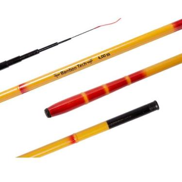 Imagem de Vara Telescópica Bamboo Tech 4 metros Impomag, Bege, Único